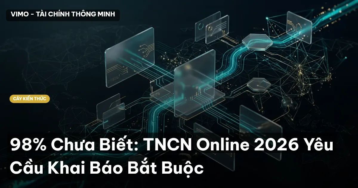 98% Chưa Biết: TNCN Online 2026 Yêu Cầu Khai Báo Bắt Buộc