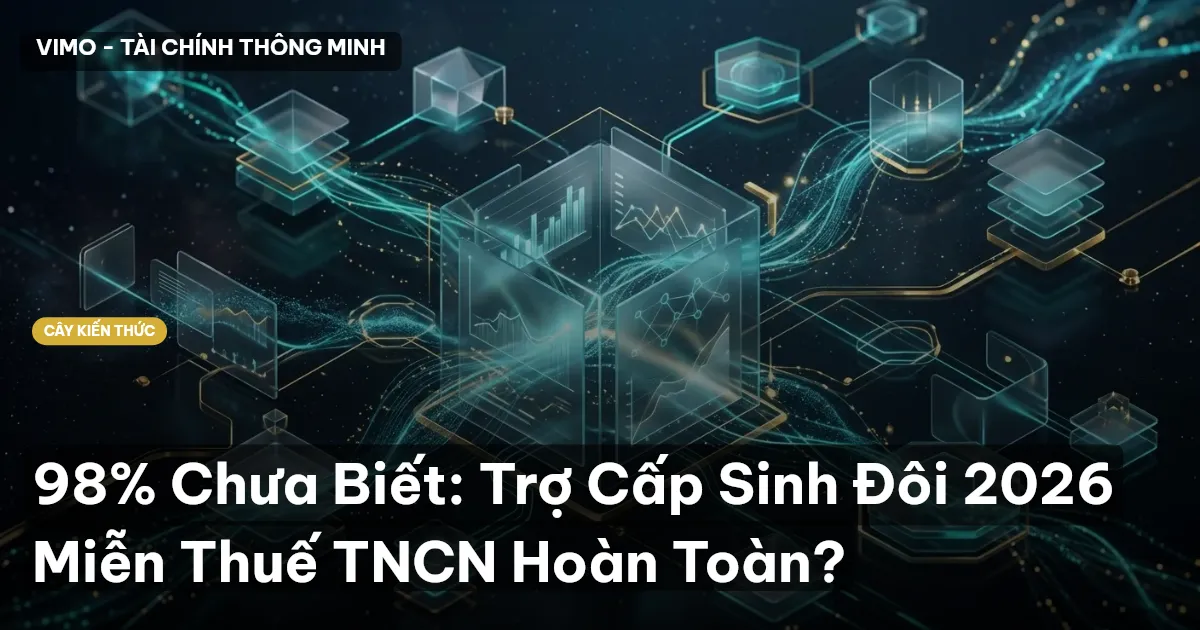 98% Chưa Biết: Trợ Cấp Sinh Đôi 2026 Miễn Thuế TNCN Hoàn Toàn?