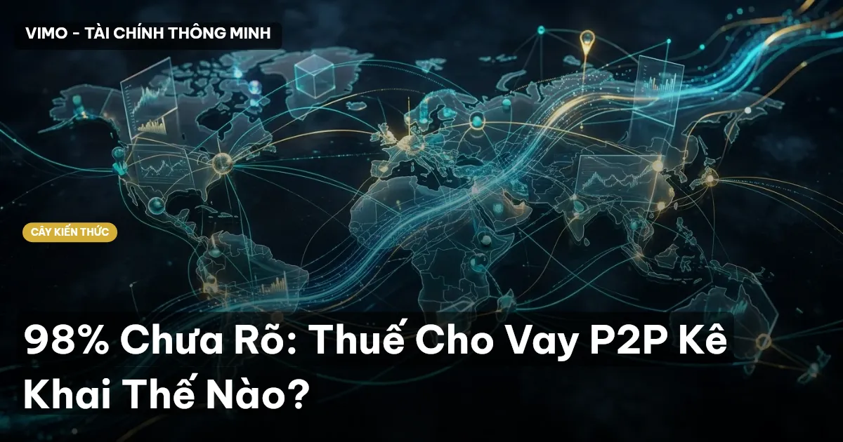 98% Chưa Rõ: Thuế Cho Vay P2P Kê Khai Thế Nào?