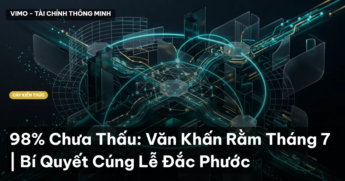 98% Chưa Thấu: Văn Khấn Rằm Tháng 7 | Bí Quyết Cúng Lễ Đắc Phước