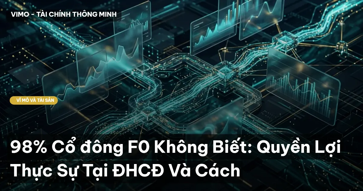 98% Cổ đông F0 Không Biết: Quyền Lợi Thực Sự Tại ĐHCĐ Và Cách