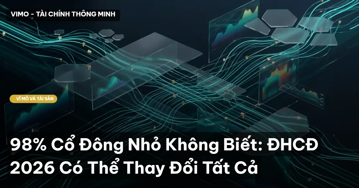 98% Cổ Đông Nhỏ Không Biết: ĐHCĐ 2026 Có Thể Thay Đổi Tất Cả