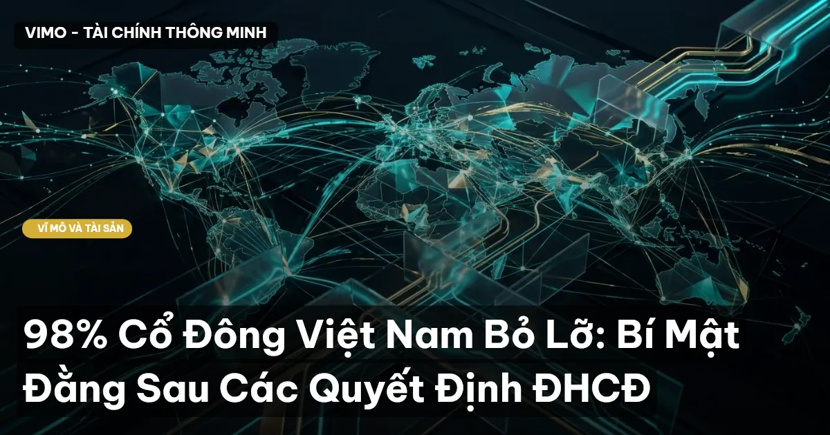 98% Cổ Đông Việt Nam Bỏ Lỡ: Bí Mật Đằng Sau Các Quyết Định ĐHCĐ