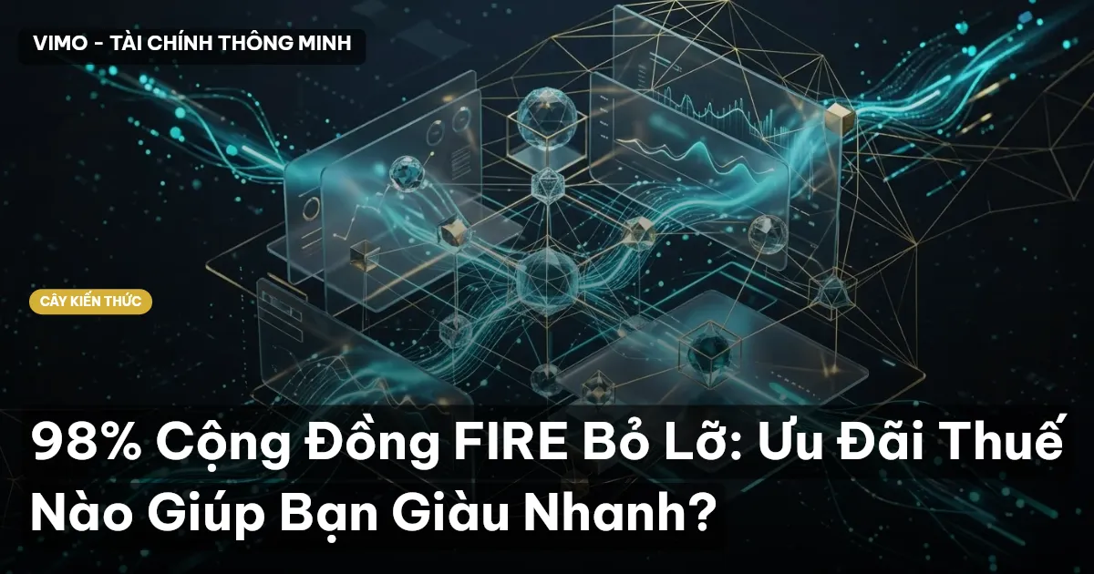 98% Cộng Đồng FIRE Bỏ Lỡ: Ưu Đãi Thuế Nào Giúp Bạn Giàu Nhanh?