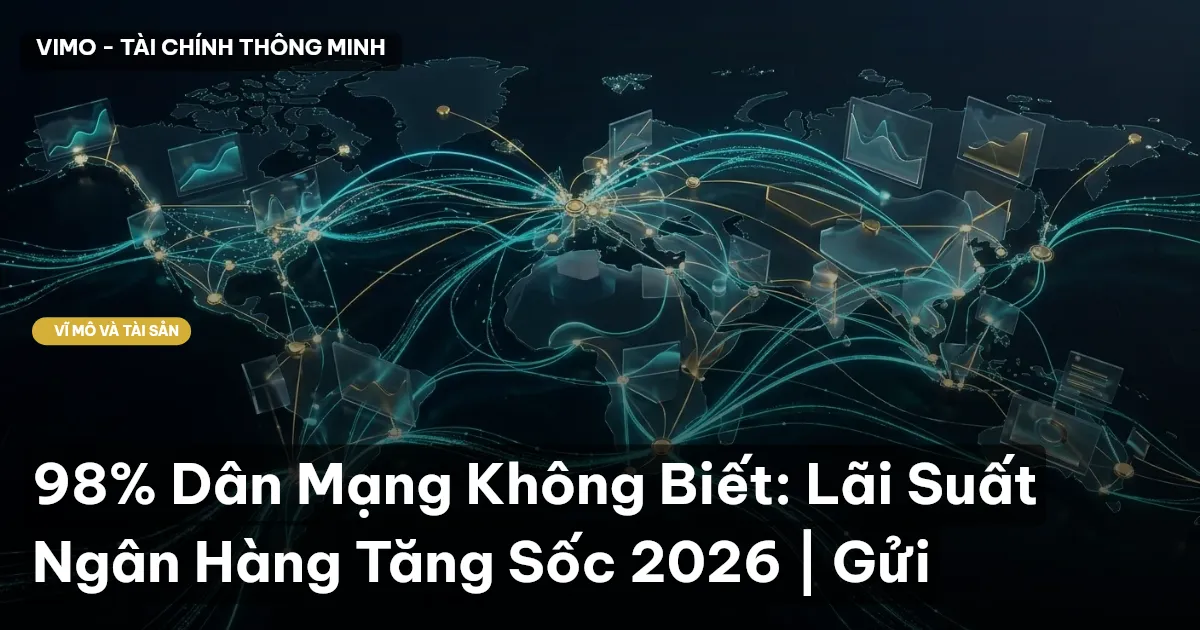 98% Dân Mạng Không Biết: Lãi Suất Ngân Hàng Tăng Sốc 2026 | Gửi