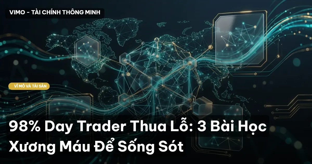 98% Day Trader Thua Lỗ: 3 Bài Học Xương Máu Để Sống Sót