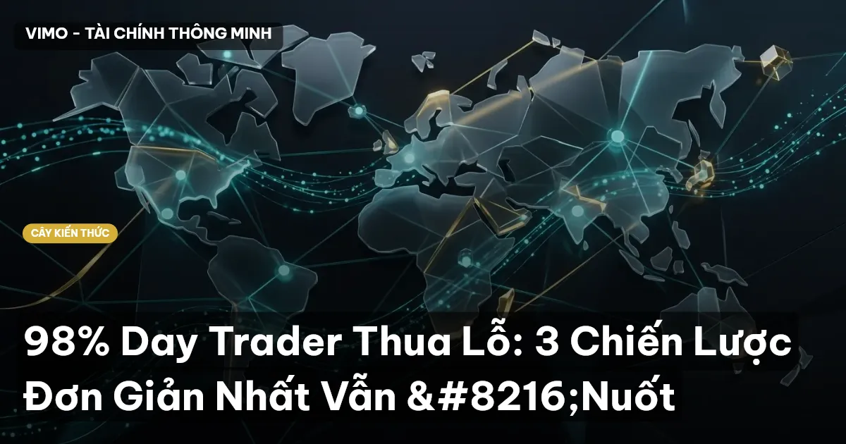 98% Day Trader Thua Lỗ: 3 Chiến Lược Đơn Giản Nhất Vẫn ‘Nuốt