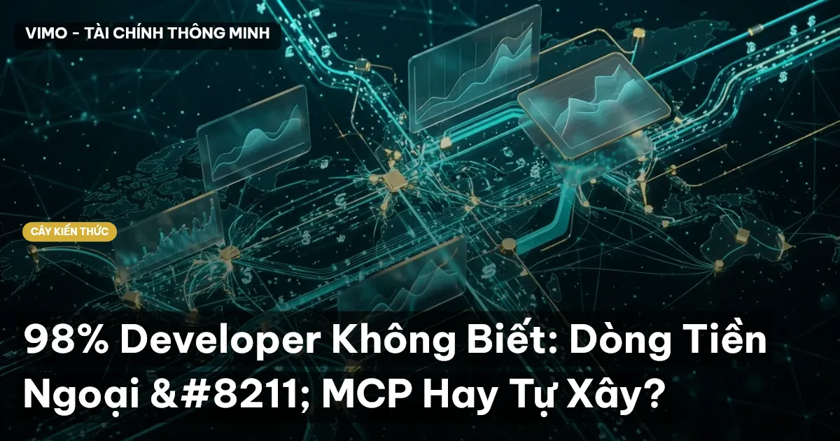 98% Developer Không Biết: Dòng Tiền Ngoại – MCP Hay Tự Xây?