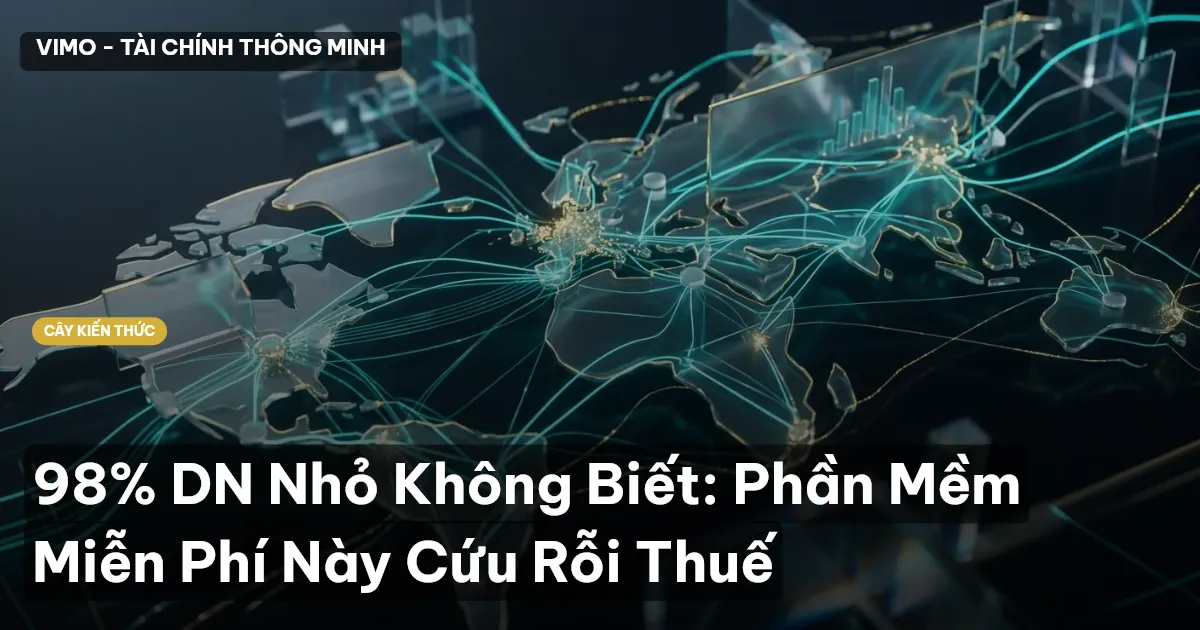 98% DN Nhỏ Không Biết: Phần Mềm Miễn Phí Này Cứu Rỗi Thuế