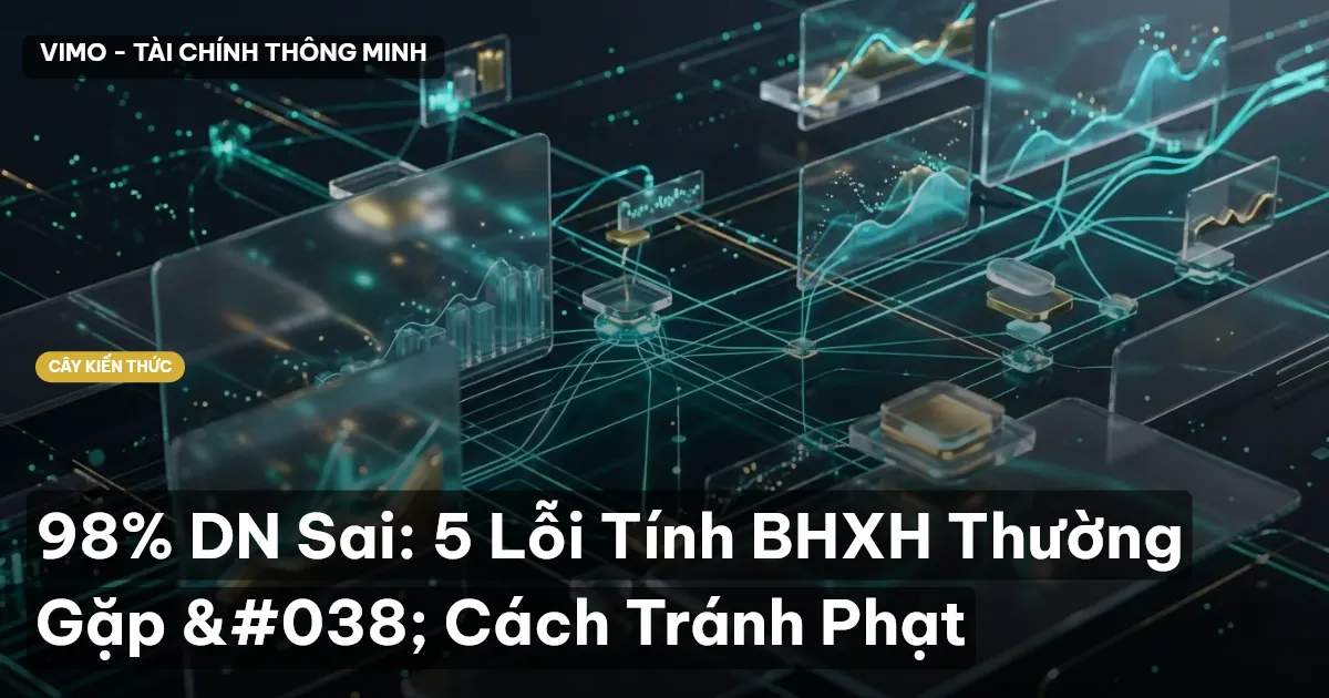 98% DN Sai: 5 Lỗi Tính BHXH Thường Gặp & Cách Tránh Phạt