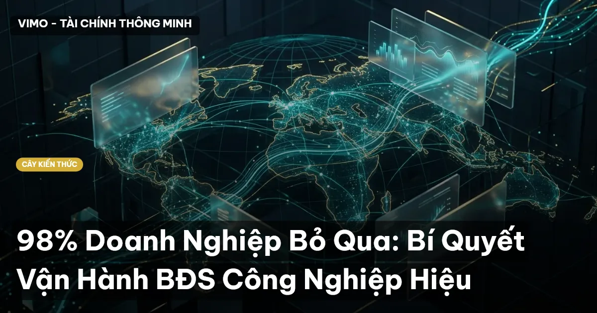 98% Doanh Nghiệp Bỏ Qua: Bí Quyết Vận Hành BĐS Công Nghiệp Hiệu