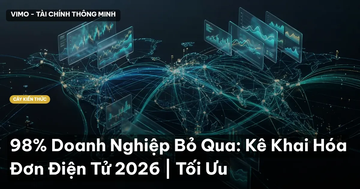 98% Doanh Nghiệp Bỏ Qua: Kê Khai Hóa Đơn Điện Tử 2026 | Tối Ưu