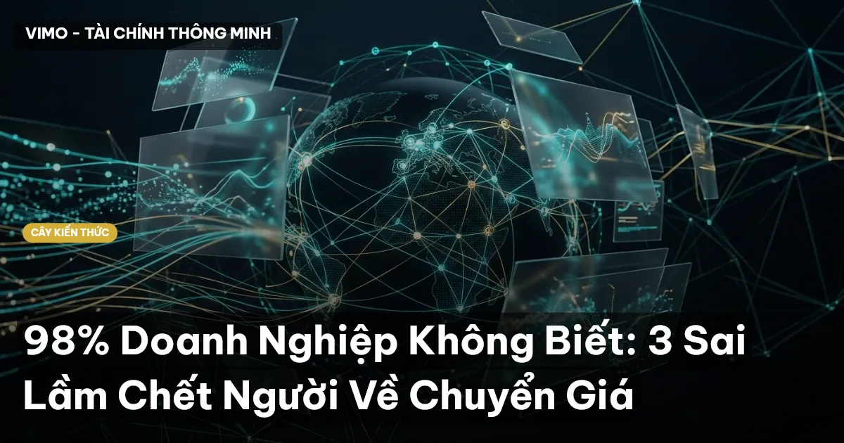 98% Doanh Nghiệp Không Biết: 3 Sai Lầm Chết Người Về Chuyển Giá