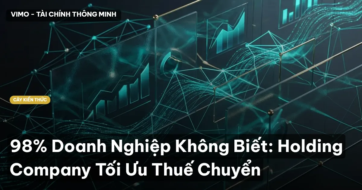 98% Doanh Nghiệp Không Biết: Holding Company Tối Ưu Thuế Chuyển