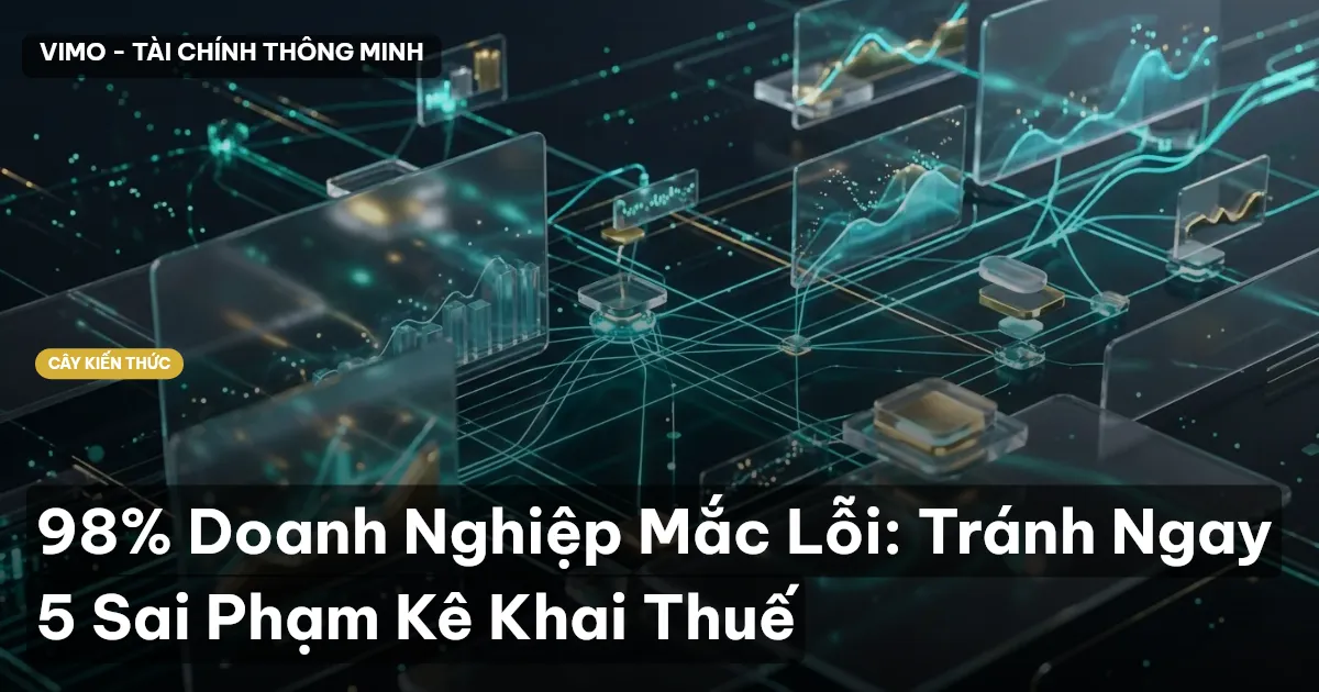 98% Doanh Nghiệp Mắc Lỗi: Tránh Ngay 5 Sai Phạm Kê Khai Thuế