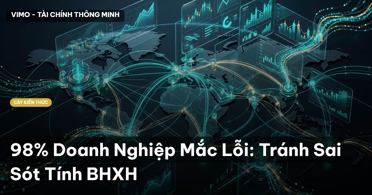 98% Doanh Nghiệp Mắc Lỗi: Tránh Sai Sót Tính BHXH