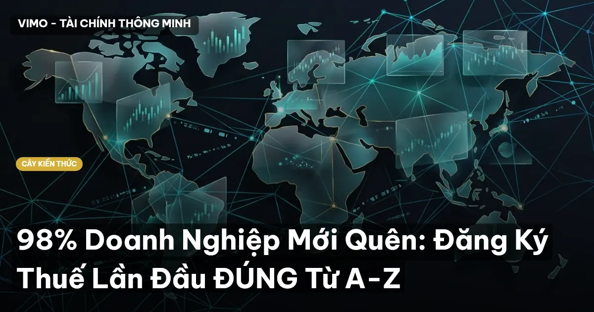 98% Doanh Nghiệp Mới Quên: Đăng Ký Thuế Lần Đầu ĐÚNG Từ A-Z