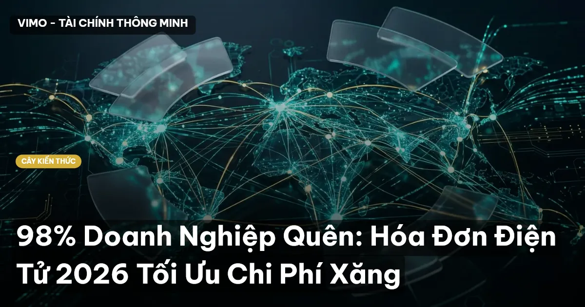 98% Doanh Nghiệp Quên: Hóa Đơn Điện Tử 2026 Tối Ưu Chi Phí Xăng