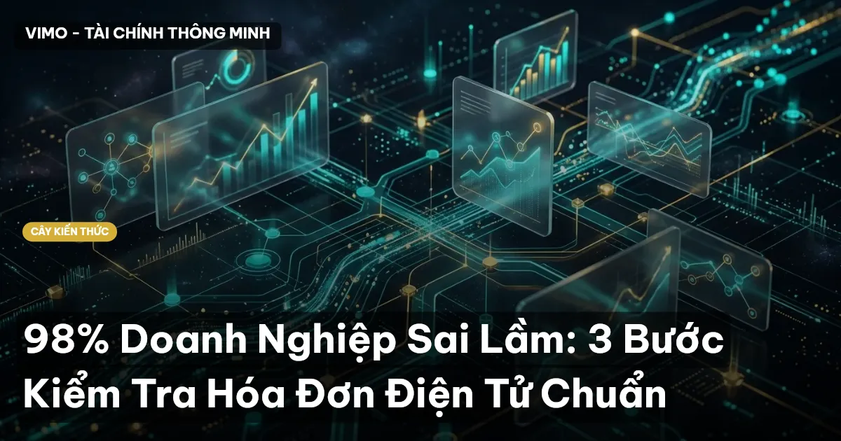 98% Doanh Nghiệp Sai Lầm: 3 Bước Kiểm Tra Hóa Đơn Điện Tử Chuẩn