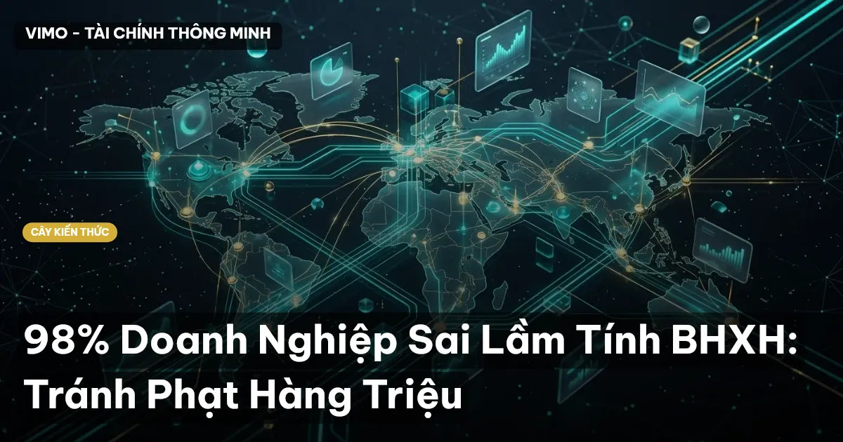 98% Doanh Nghiệp Sai Lầm Tính BHXH: Tránh Phạt Hàng Triệu
