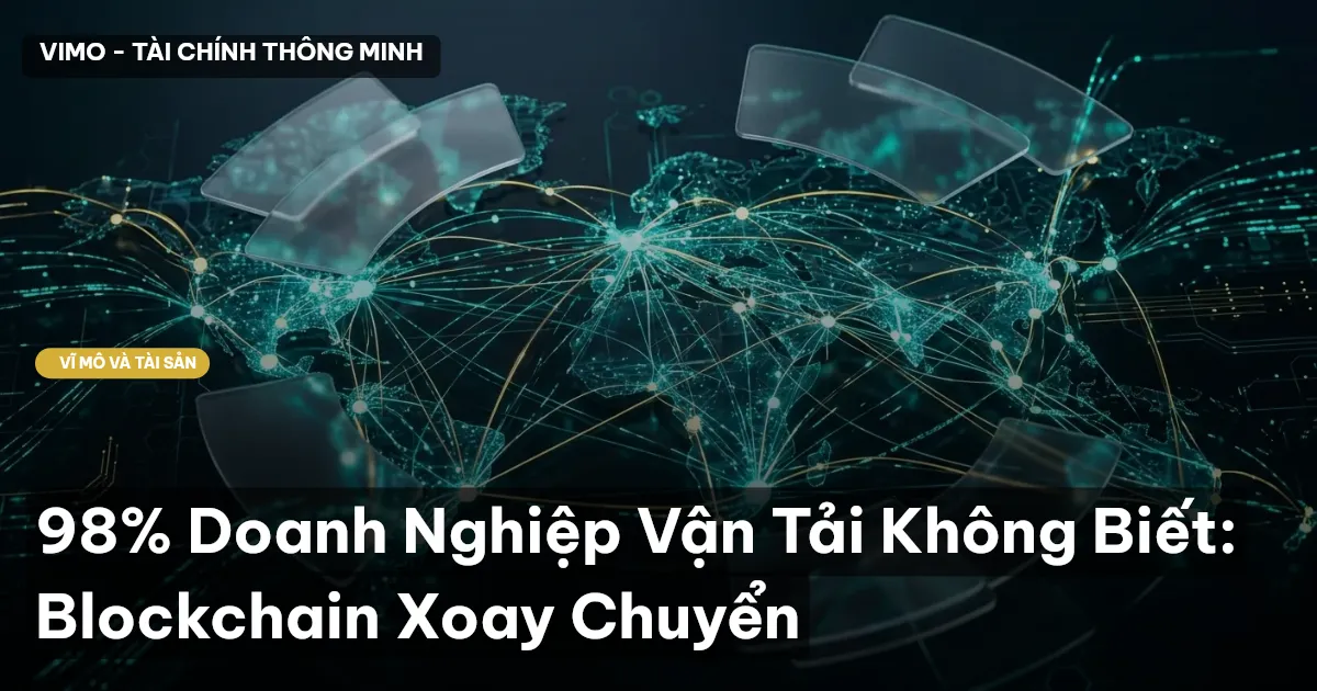 98% Doanh Nghiệp Vận Tải Không Biết: Blockchain Xoay Chuyển