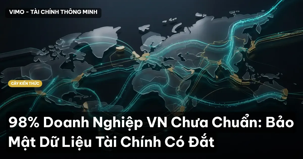 98% Doanh Nghiệp VN Chưa Chuẩn: Bảo Mật Dữ Liệu Tài Chính Có Đắt