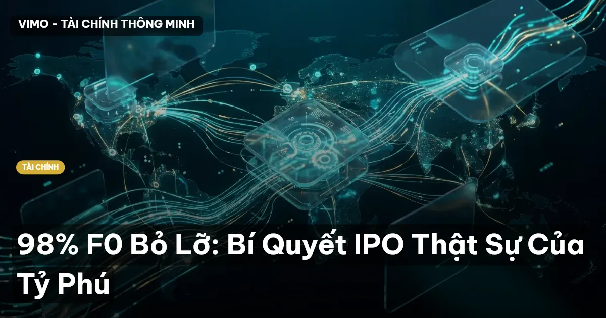 98% F0 Bỏ Lỡ: Bí Quyết IPO Thật Sự Của Tỷ Phú