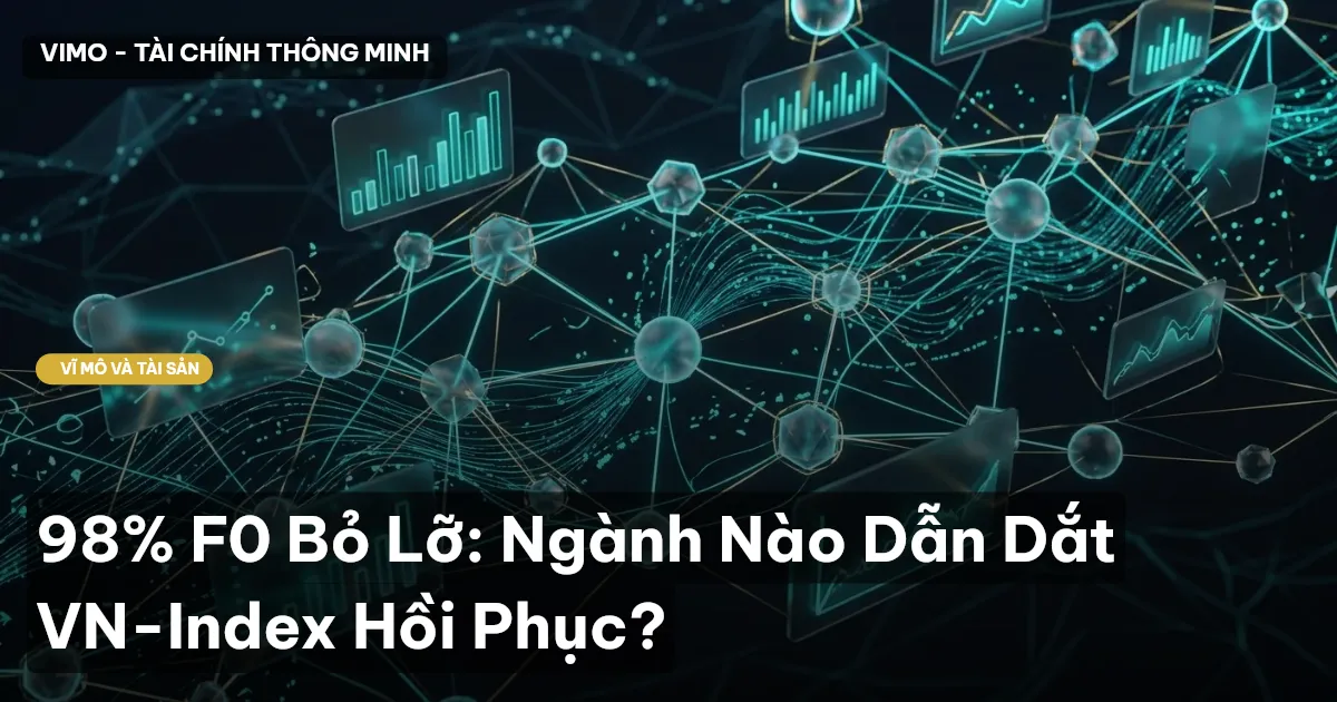 98% F0 Bỏ Lỡ: Ngành Nào Dẫn Dắt VN-Index Hồi Phục?