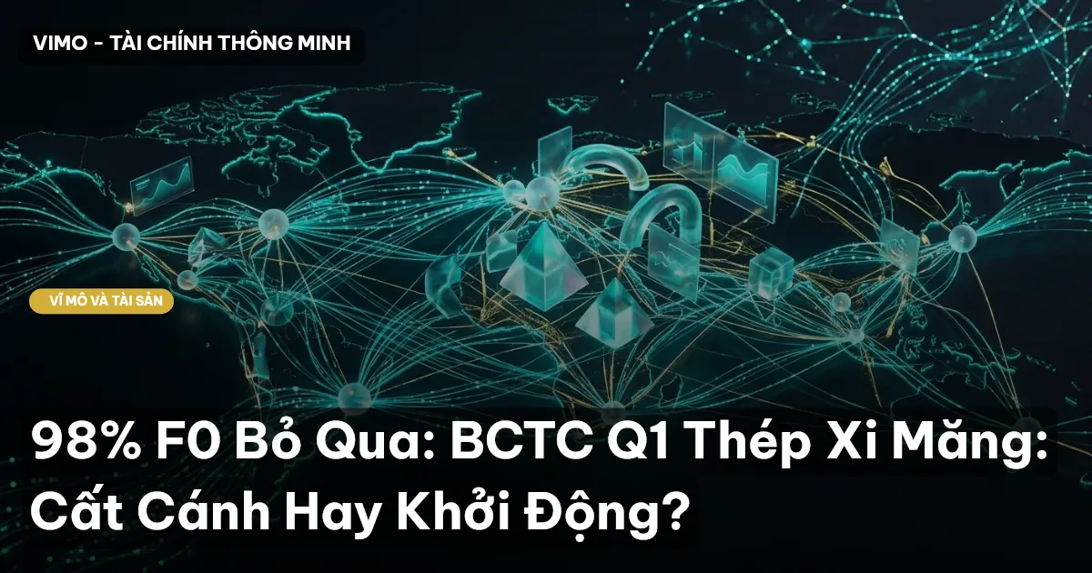98% F0 Bỏ Qua: BCTC Q1 Thép Xi Măng: Cất Cánh Hay Khởi Động?
