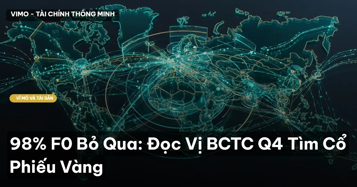 98% F0 Bỏ Qua: Đọc Vị BCTC Q4 Tìm Cổ Phiếu Vàng