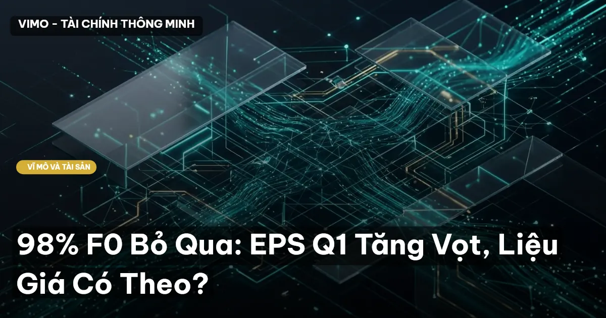 98% F0 Bỏ Qua: EPS Q1 Tăng Vọt, Liệu Giá Có Theo?