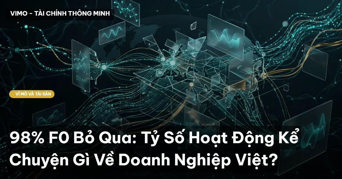 98% F0 Bỏ Qua: Tỷ Số Hoạt Động Kể Chuyện Gì Về Doanh Nghiệp Việt?