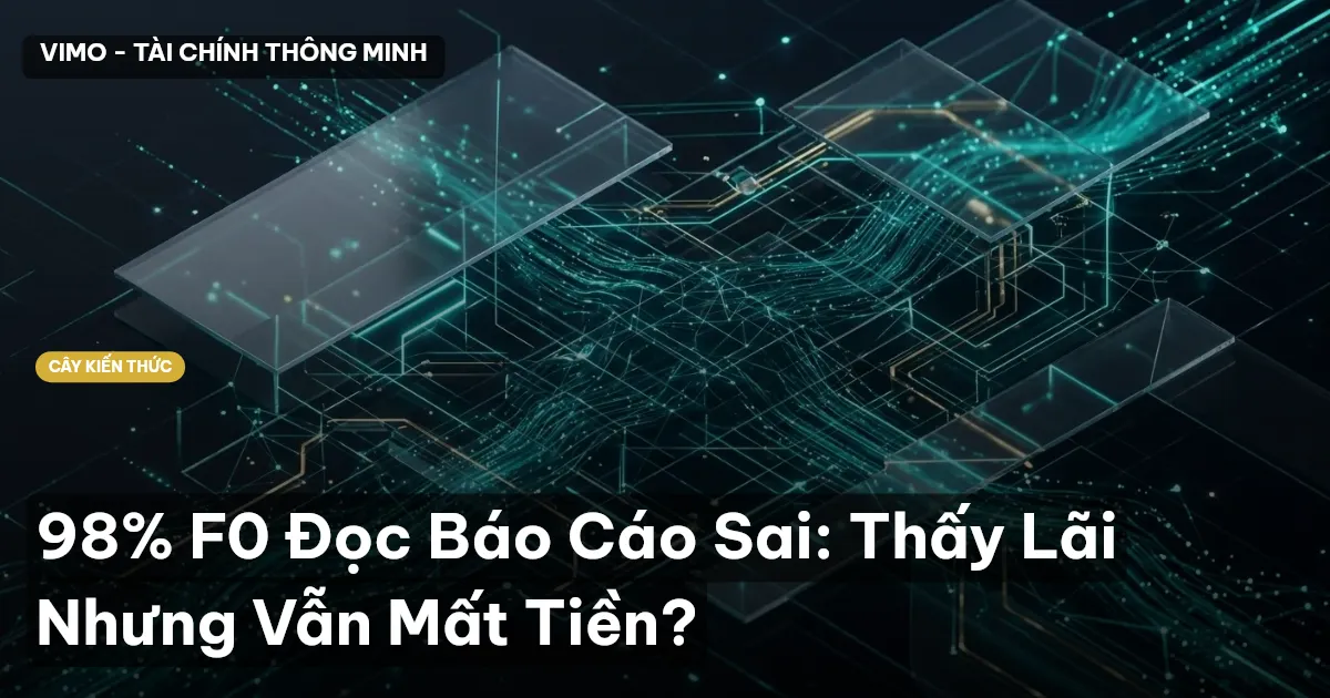 98% F0 Đọc Báo Cáo Sai: Thấy Lãi Nhưng Vẫn Mất Tiền?