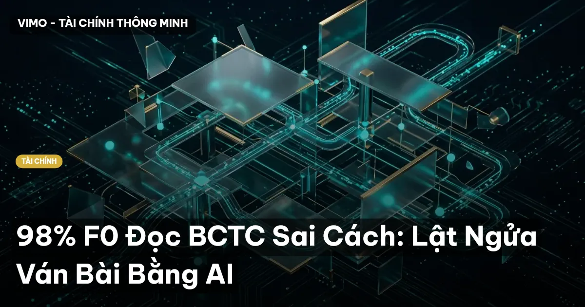 98% F0 Đọc BCTC Sai Cách: Lật Ngửa Ván Bài Bằng AI