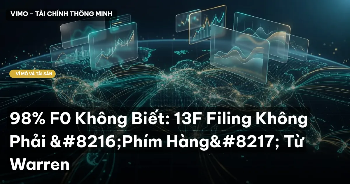 98% F0 Không Biết: 13F Filing Không Phải ‘Phím Hàng’ Từ Warren
