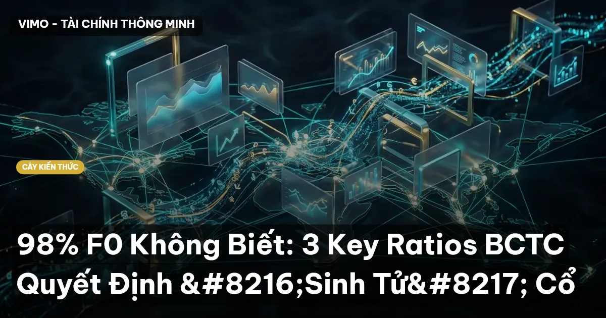98% F0 Không Biết: 3 Key Ratios BCTC Quyết Định ‘Sinh Tử’ Cổ