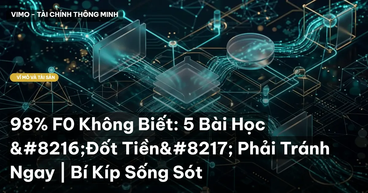 98% F0 Không Biết: 5 Bài Học ‘Đốt Tiền’ Phải Tránh Ngay | Bí Kíp Sống Sót