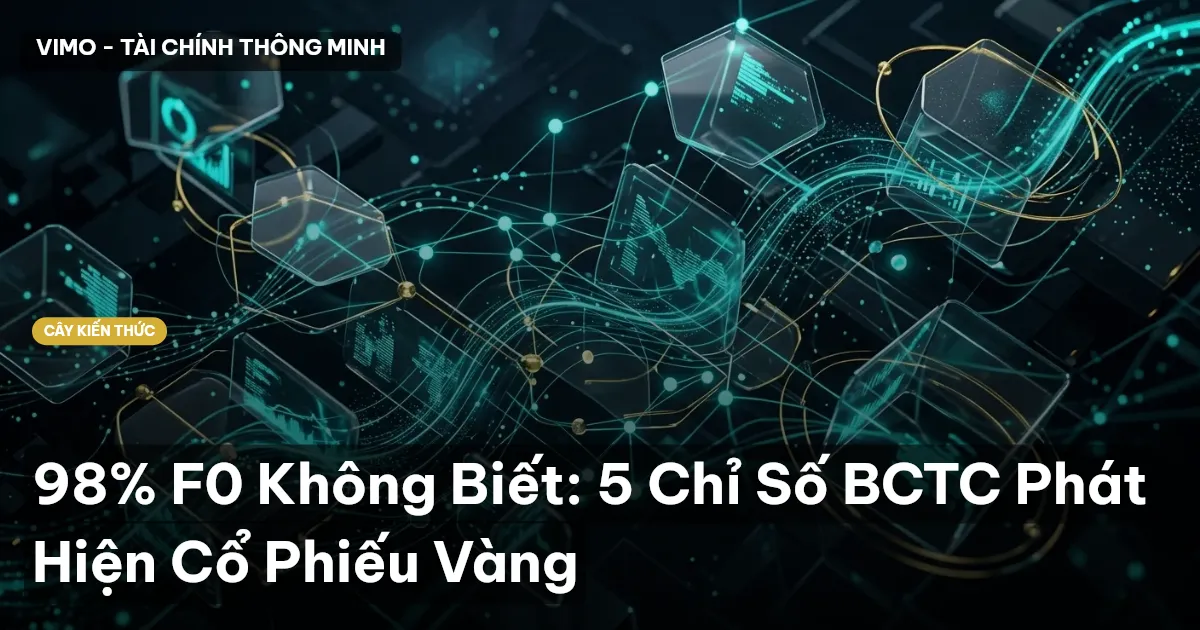 98% F0 Không Biết: 5 Chỉ Số BCTC Phát Hiện Cổ Phiếu Vàng
