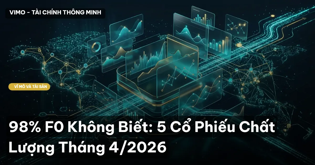 98% F0 Không Biết: 5 Cổ Phiếu Chất Lượng Tháng 4/2026