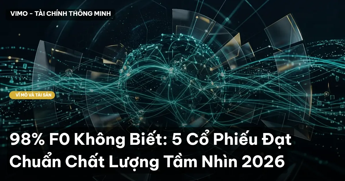 98% F0 Không Biết: 5 Cổ Phiếu Đạt Chuẩn Chất Lượng Tầm Nhìn 2026