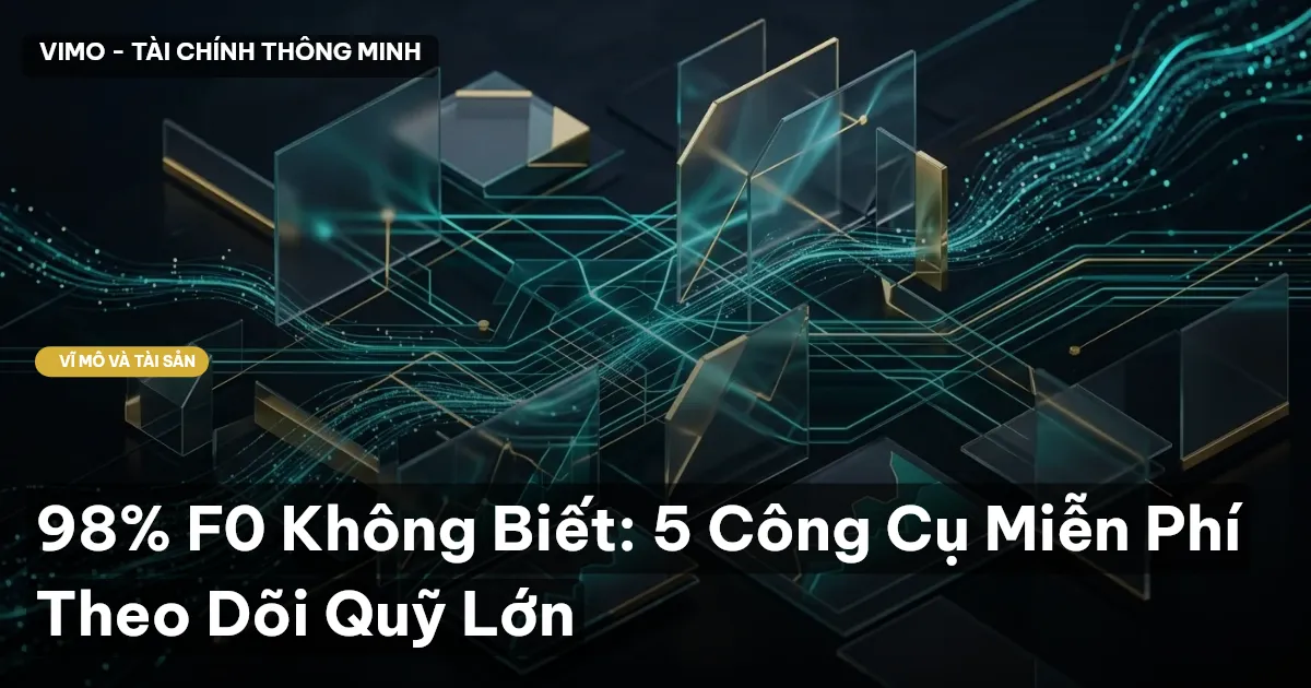 98% F0 Không Biết: 5 Công Cụ Miễn Phí Theo Dõi Quỹ Lớn
