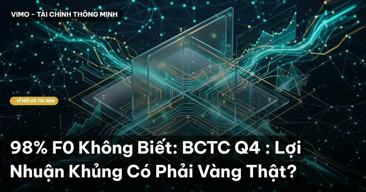 98% F0 Không Biết: BCTC Q4 : Lợi Nhuận Khủng Có Phải Vàng Thật?