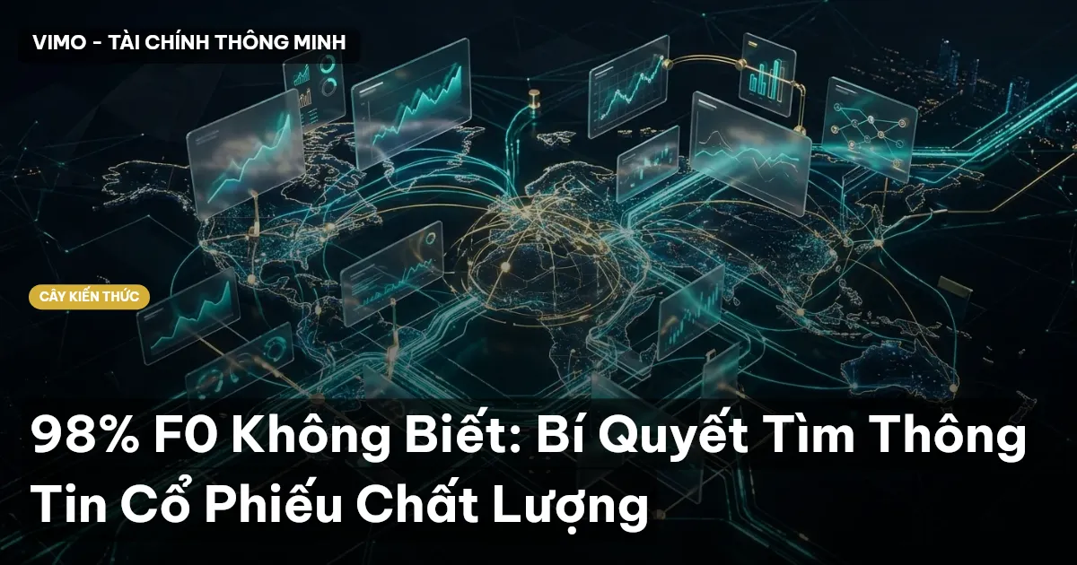 98% F0 Không Biết: Bí Quyết Tìm Thông Tin Cổ Phiếu Chất Lượng