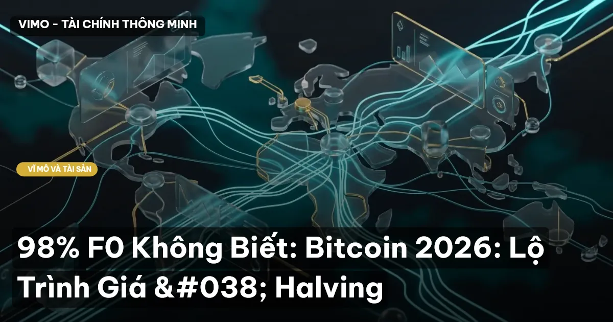 98% F0 Không Biết: Bitcoin 2026: Lộ Trình Giá & Halving