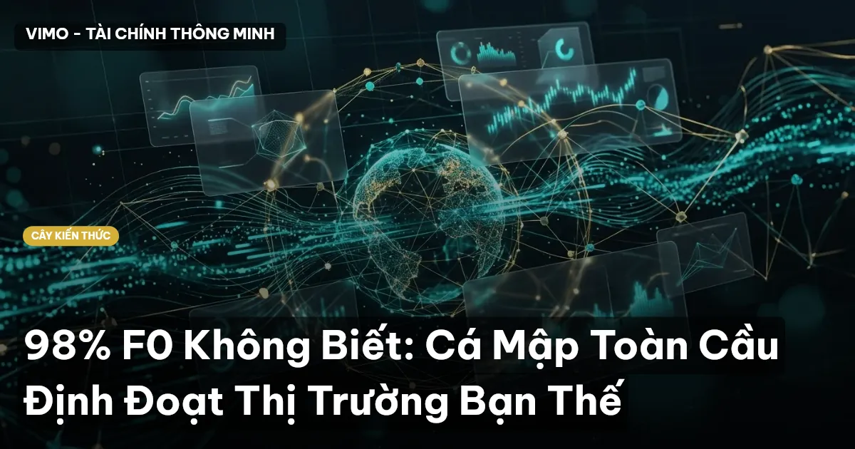98% F0 Không Biết: Cá Mập Toàn Cầu Định Đoạt Thị Trường Bạn Thế