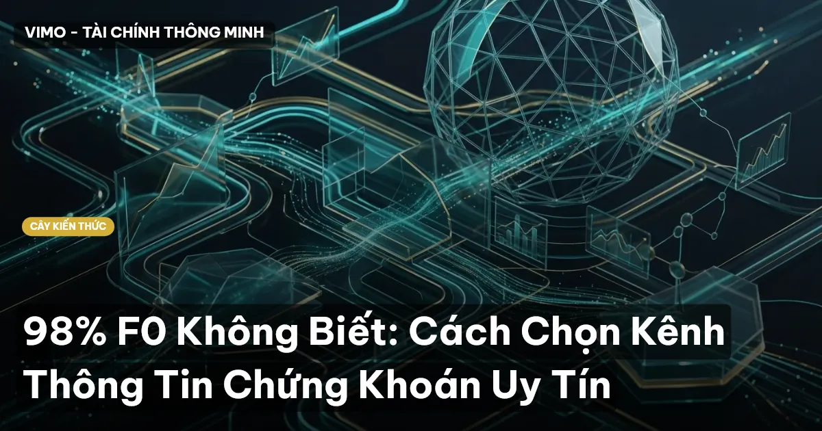 98% F0 Không Biết: Cách Chọn Kênh Thông Tin Chứng Khoán Uy Tín