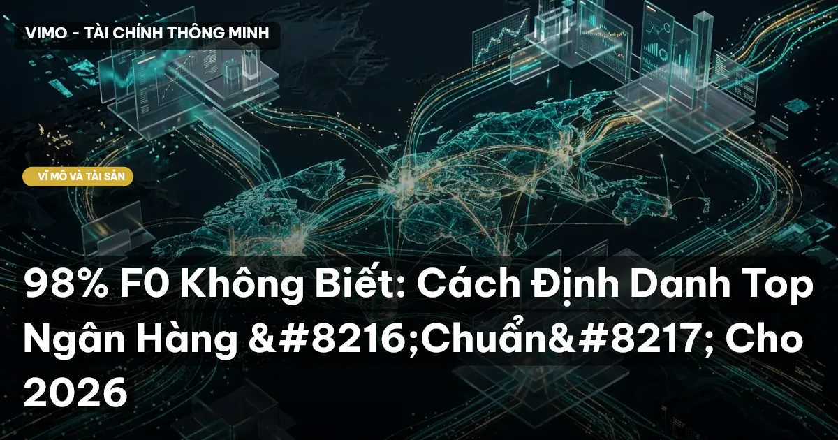 98% F0 Không Biết: Cách Định Danh Top Ngân Hàng ‘Chuẩn’ Cho 2026