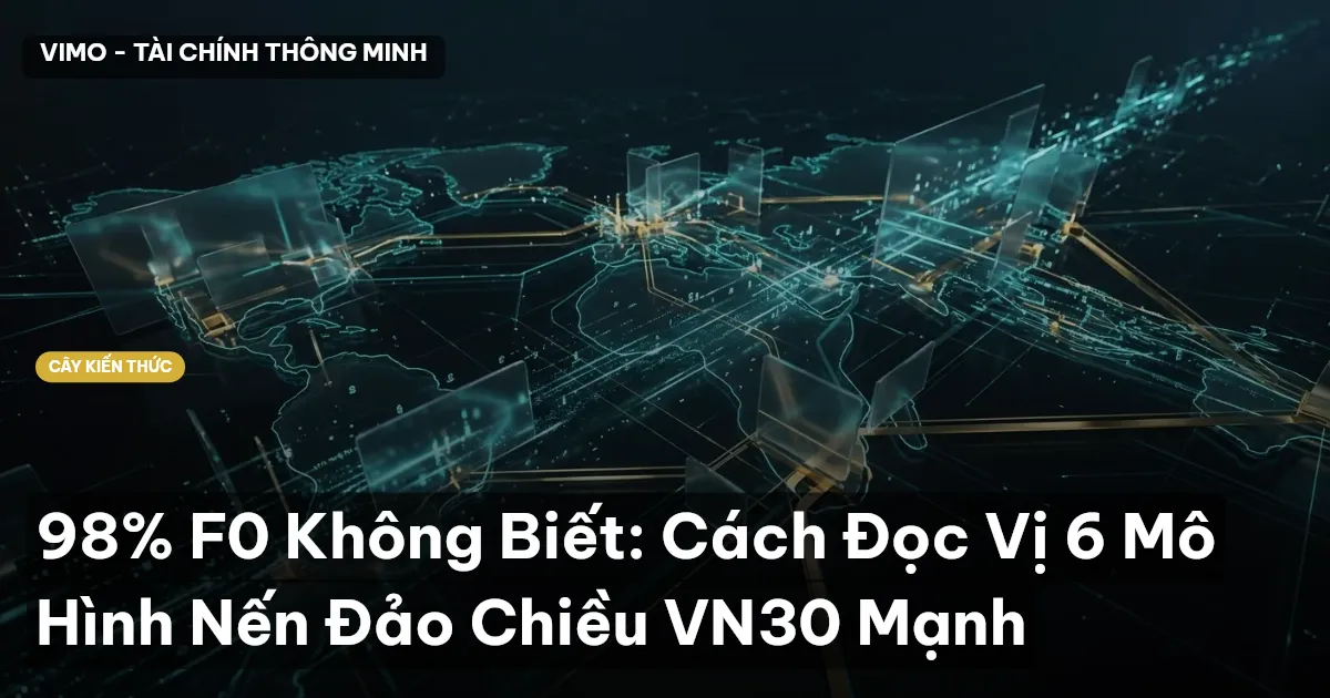 98% F0 Không Biết: Cách Đọc Vị 6 Mô Hình Nến Đảo Chiều VN30 Mạnh