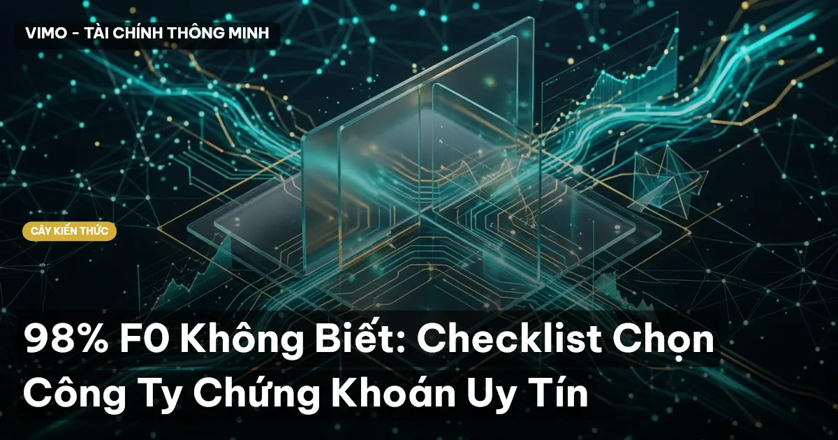 98% F0 Không Biết: Checklist Chọn Công Ty Chứng Khoán Uy Tín