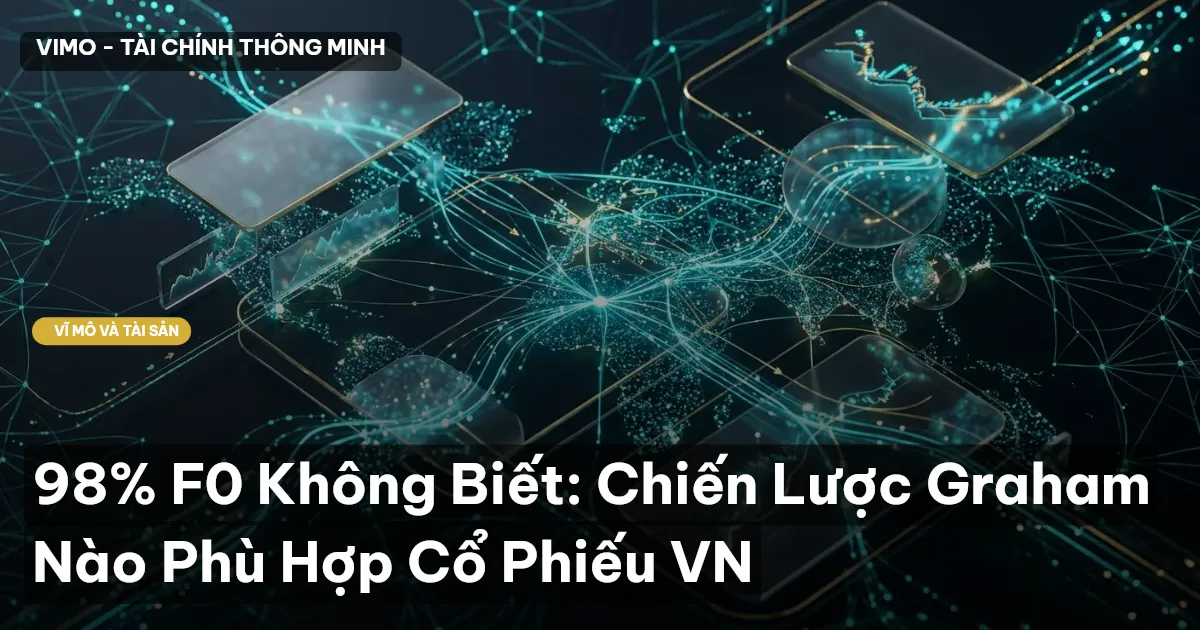 98% F0 Không Biết: Chiến Lược Graham Nào Phù Hợp Cổ Phiếu VN